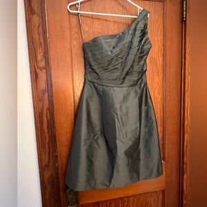 Monique Lhuillier Black Bridesmaids Gown